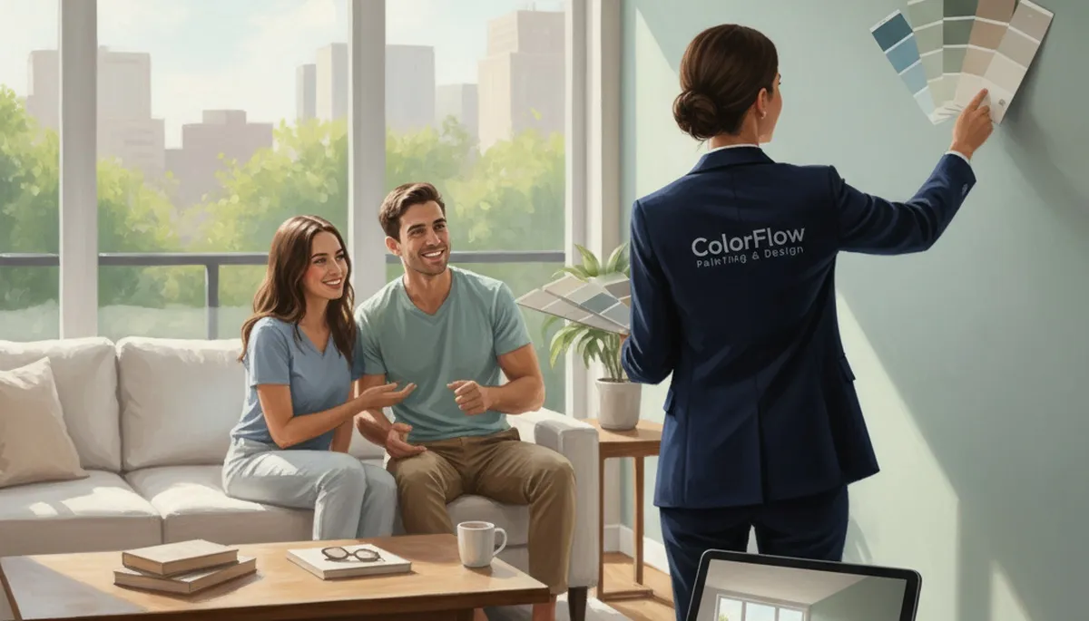 Vancouver, WA painter providing professional color consultation for home painting projects