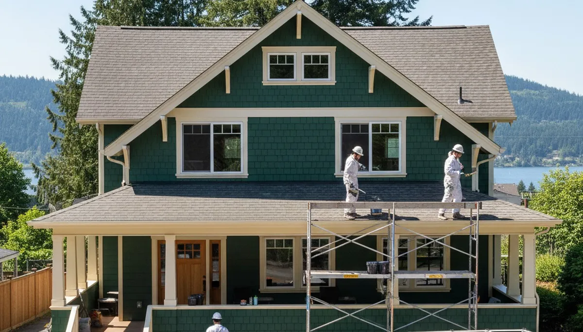 Professional painters providing exterior painting services in Vancouver, WA for homes and businesses