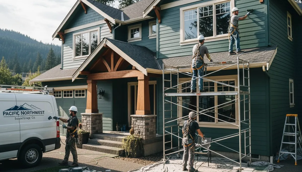 Professional painting contractor serving Vancouver, WA for interior and exterior painting services